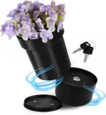 growpile Blumentopf-Safe als Geldversteck, Schlüsselversteck, für Schmuck und vieles mehr nutzbar...