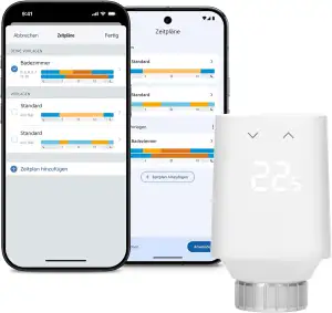 Eve Thermo (Matter, 5. Gen.): Smartes Heizkörperthermostat, Heizkosten sparen, f