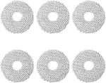 6 Stück Wischtücher für Dreame L10s Ultra Gen 2/Gen 3 /L10s Pro Ultra Heat/L20 Ultra/X40/X50 Ultra Complete Mova E30 Ultra/P50 Pro Ultra & Xiaomi X10+/X20+ Saugroboter, Mikrofaser Wischpad Zubehör