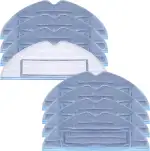 8 Stück Wischtücher für Roborock S8/S7/S7 MaxV Ultra/S7 MaxV Plus/S7 MaxV/S7 Max Ultra/S7 Pro Ultra/T7, Weiche Mikrofaser, waschbar, Wiederverwendbare Ersatz-Wischtücher