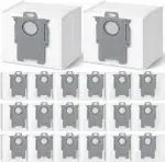 20 Stück Staubbeutel für Roborock Q7 L5+/Q10 S5+/S7 Max Ultra/Q5 Pro+/Q8 Max+/S8+/S8 Pro Ultra/S7 MaxV Ultra/S7 Pro Ultra/Q7+/Q7 Max+/T8/Q5+/G10S PRO/Q7 Max+ Staubsauger Absaugstation