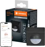 LEDVANCE SMART+ WiFi Outdoor-Bewegungsmelder, IP65, Kunststoff, dunkelgrau