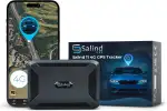 SALIND GPS - Salind 11 4G - GPS-Tracker für Auto, Motorrad, Fahrzeuge & LKW´s mit Magnet - Ortungsgerät mit Echtzeit-Tracking, Lange Akkulaufzeit - bis zu 70 Tage im Standby - Alarme - Geozaun