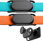 DDJ für Samsung Smart Tag 2 Hundehalsband Halter [2er-Pack], wasserdichte Silikon Hülle für Galaxy Smarttag2, GPS Tracker Hund Schutzhülle Anti-Verlust und Kratzfest, für Katze, Haustier