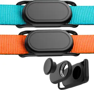 DDJ für Samsung Smart Tag 2 Hundehalsband Halter [2er-Pack], wasserdichte Siliko
