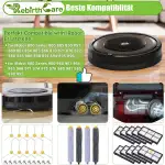 Rebirthcare 23 stück ersatzteile bürsten kit zubehör ersatzteile für irobot für roomba serie 800 900 860 866 870 871 880 886 960 966 971 976 980 981 staubsauger filter