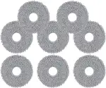 8 Stück Qrevo Serie Wischtücher Wischmopp für Roborock QV 35A/QV 35S,Qrevo Pro/Qrevo S,Qrevo S5V,...