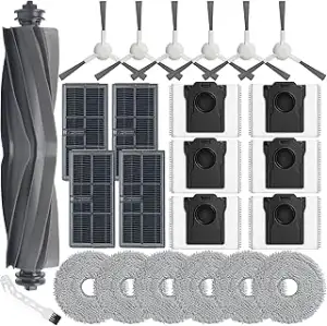 24 Stück Zubehör für Dreame L10s Ultra Gen 2 / L10s Pro Heat / X30 / L40 AE/Mova