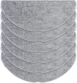 6 Stück Wischtücher für Roborock Q7 M5/Q7 M5+, Q7 L5/Q7 L5+, für Tapo RV30/RV20 Max Plus, RV30/RV20 Max Roboter Saugroboter, Wiederverwendbar und Waschbar Ersatztuch