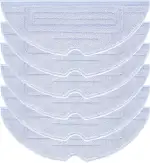 6 Stück Wischtücher Zubehörset für Roborock S8 / S8+ / S7 MaxV / S7 MaxV Plus / S7 MaxV Ultra / S7 Pro Ultra / S7 / S7+ Roboter Staubsauger Mikrofaser VibraRise Wischtuch Ersatzteile (Blau Grau)