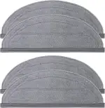 VIEWALL 4 Stück Wischtücher für Roborock Q10 S5/Q10 S5+ Saugroboter,Mikrofaser Weich Waschbar und...