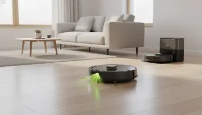 Komfortzone: Roboterstaubsauger mit Absaugstation