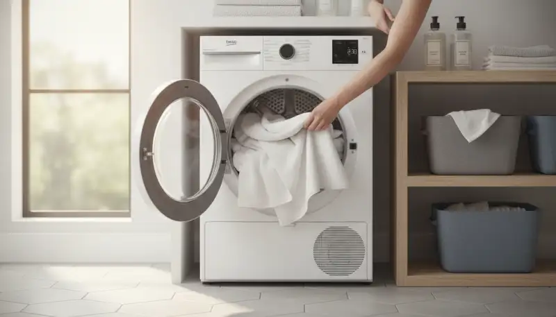 Schluss mit feuchter Wäsche: Wie der Beko 7 kg Wärmepumpentrockner Ihren Alltag revolutioniert